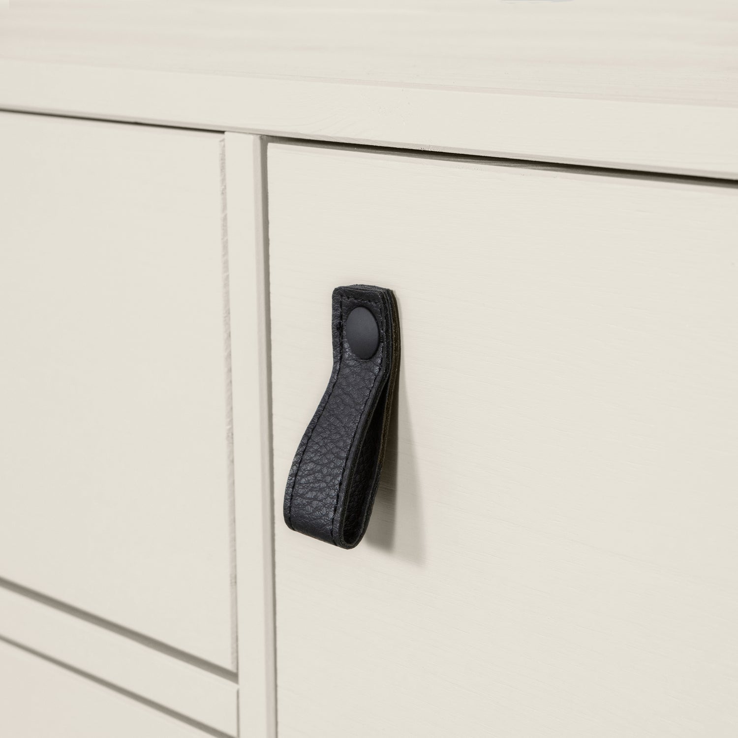 Mobile TV 1 anta 2 cassetti in legno di pino Silas 60x180 cm