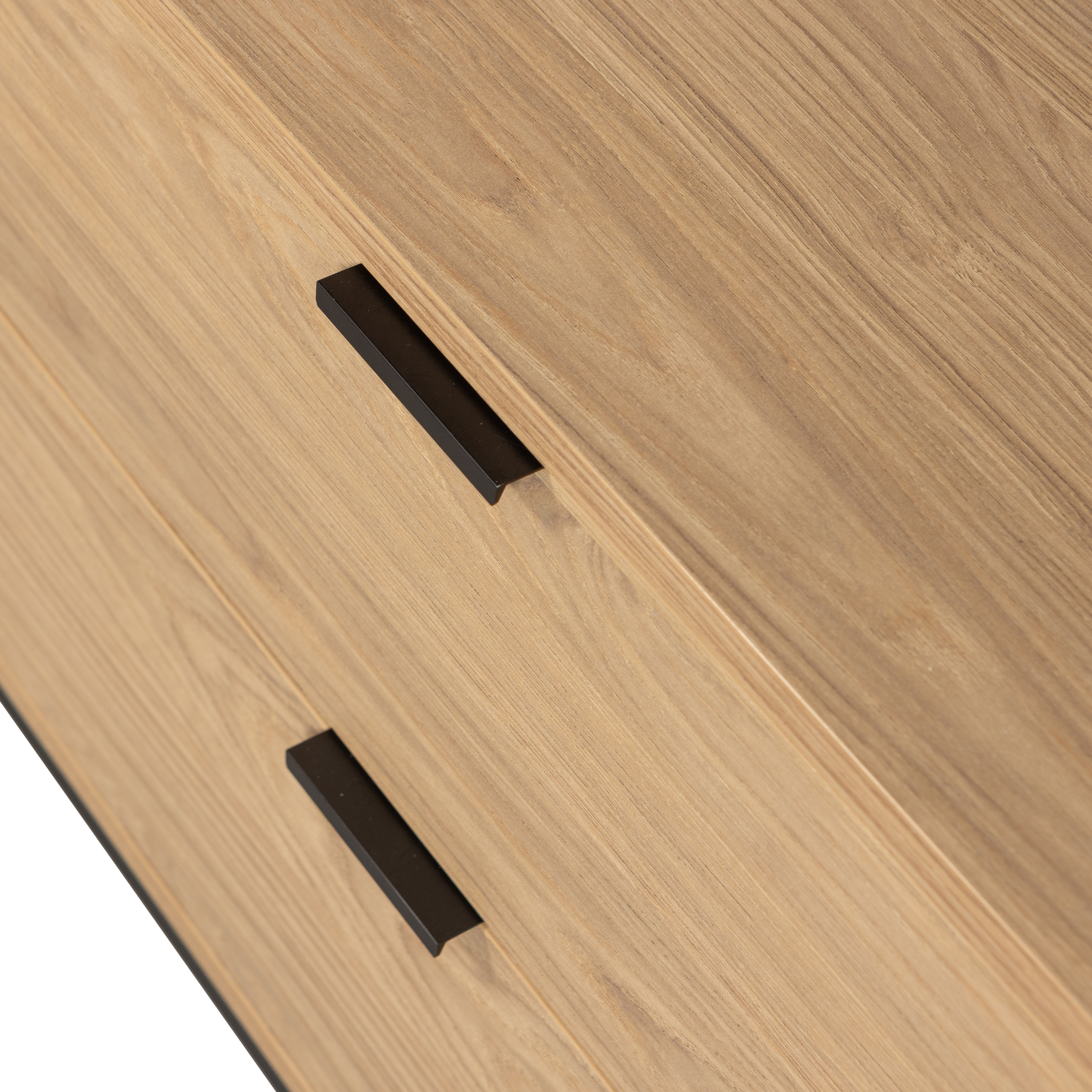 Mobile TV 1 anta 2 cassetti in legno di pino Silas 60x180 cm