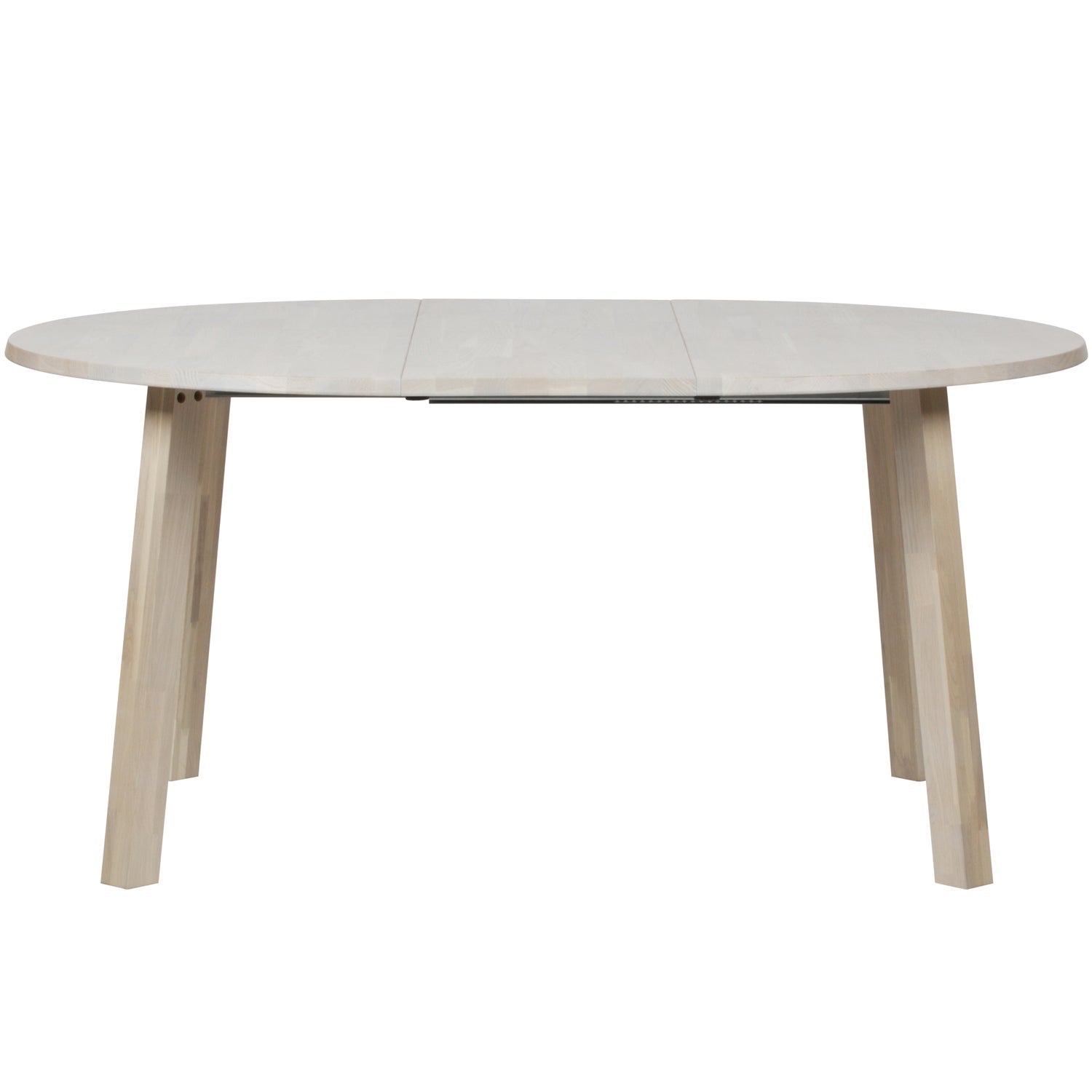 Tavolo da pranzo rotondo allungabile in rovere 75x120 cm