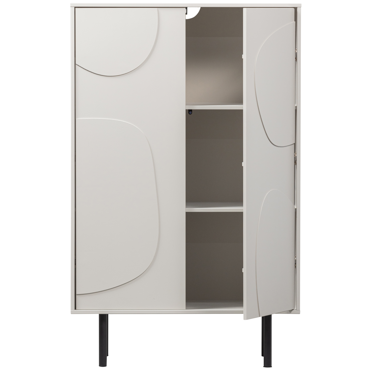 Credenza 2 ante in legno di pino Cadiz 135x85 cm