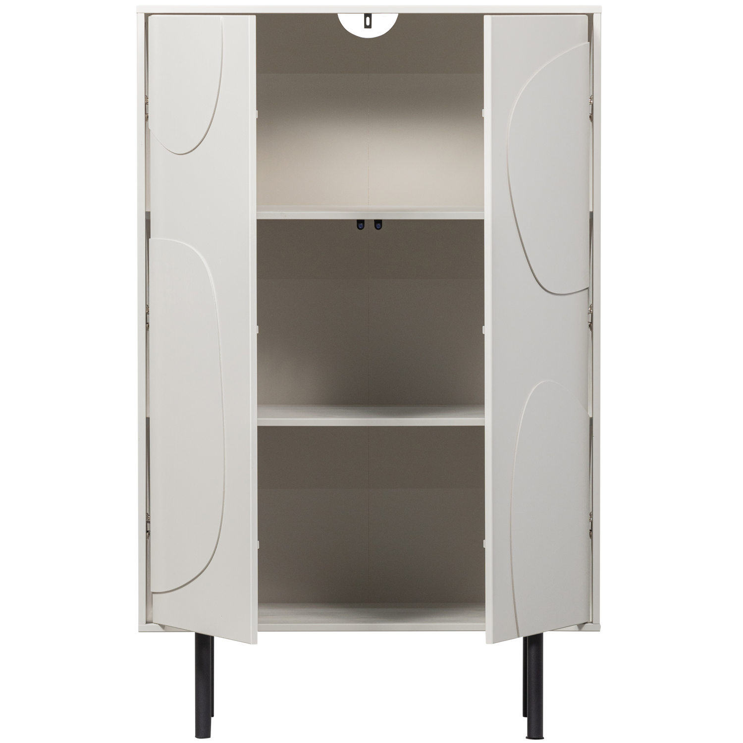 Credenza 2 ante in legno di pino Cadiz 135x85 cm