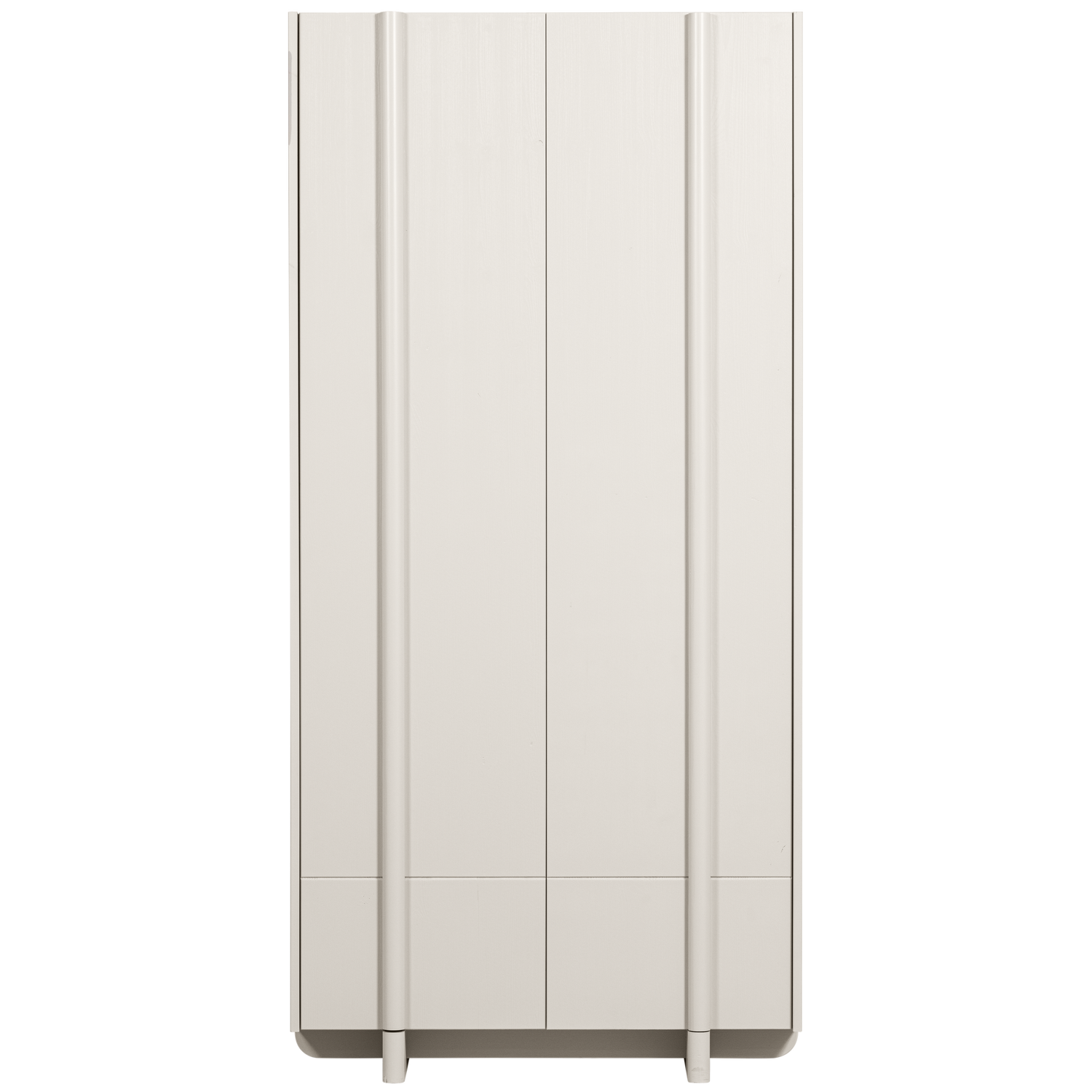 Buffet 2 portes 1 tiroir en bois de pin Basu 210x101 cm