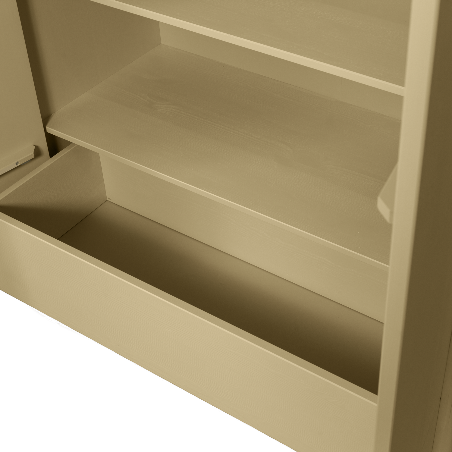 Buffet 2 portes 1 tiroir en bois de pin Basu 210x101 cm