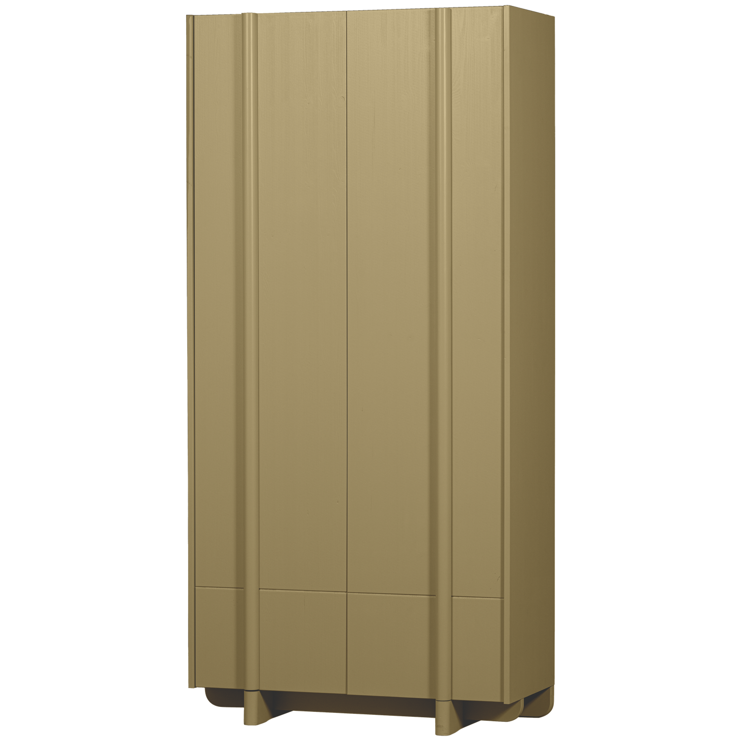 Buffet 2 portes 1 tiroir en bois de pin Basu 210x101 cm