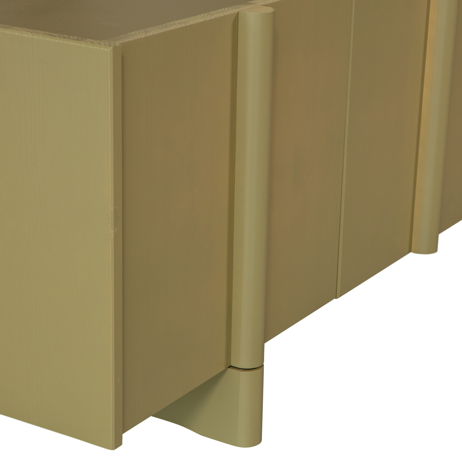 Meuble TV 4 portes en bois de pin Basu 53x200 cm