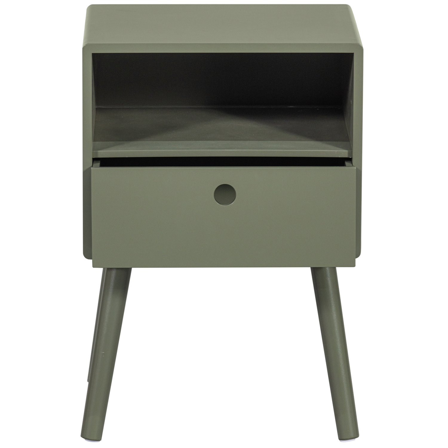 Comodino 1 cassetto in legno Ozzy 53x36 cm