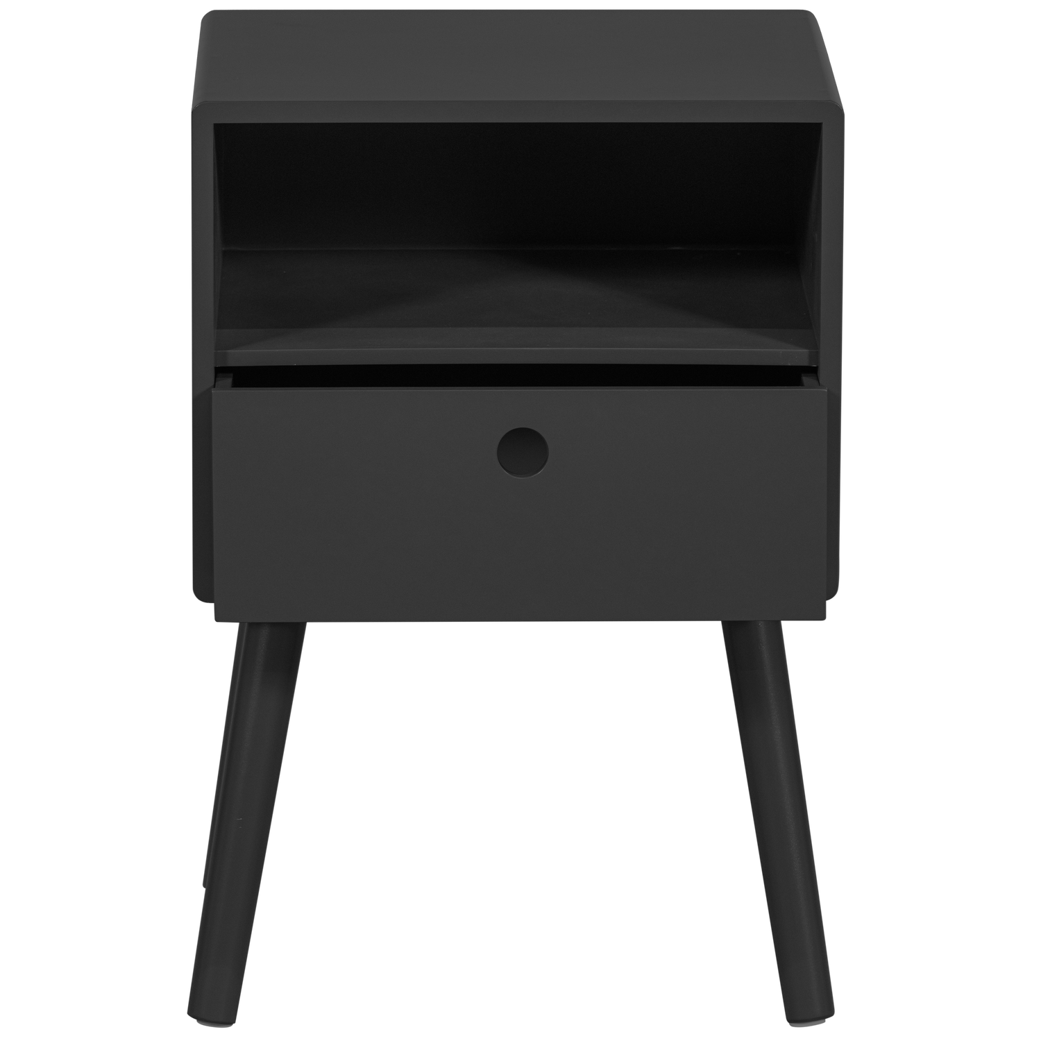 Comodino 1 cassetto in legno Ozzy 53x36 cm