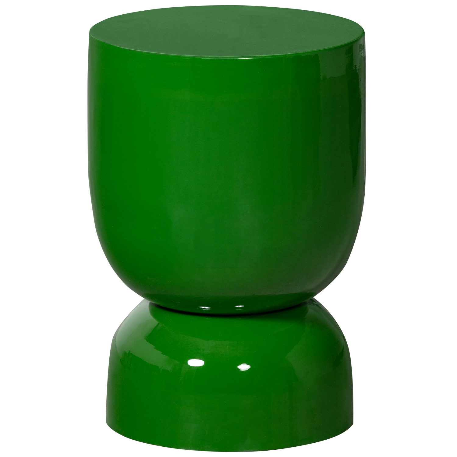 Tavolino in metallo verde Hekla