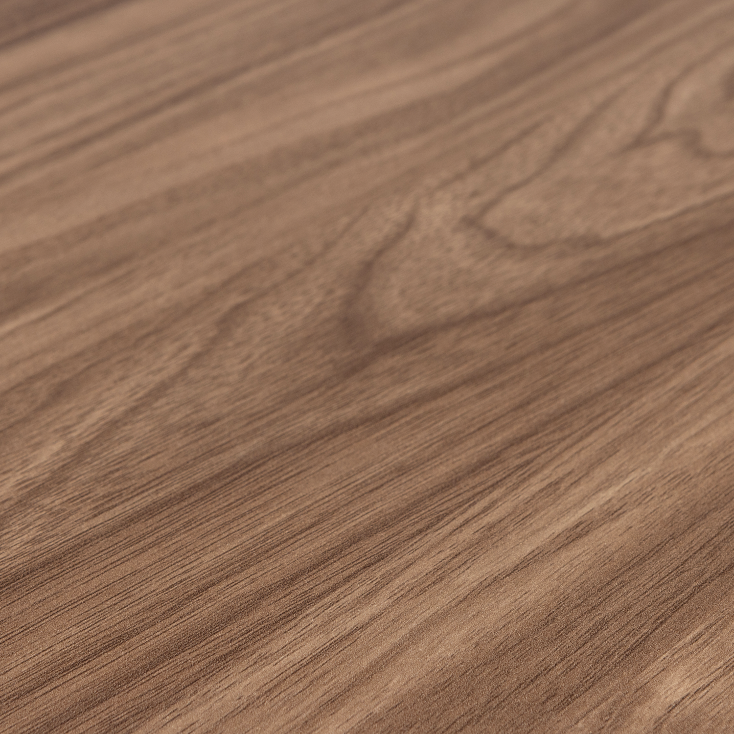 Table à manger ronde en noyer Moon 75x120 cm