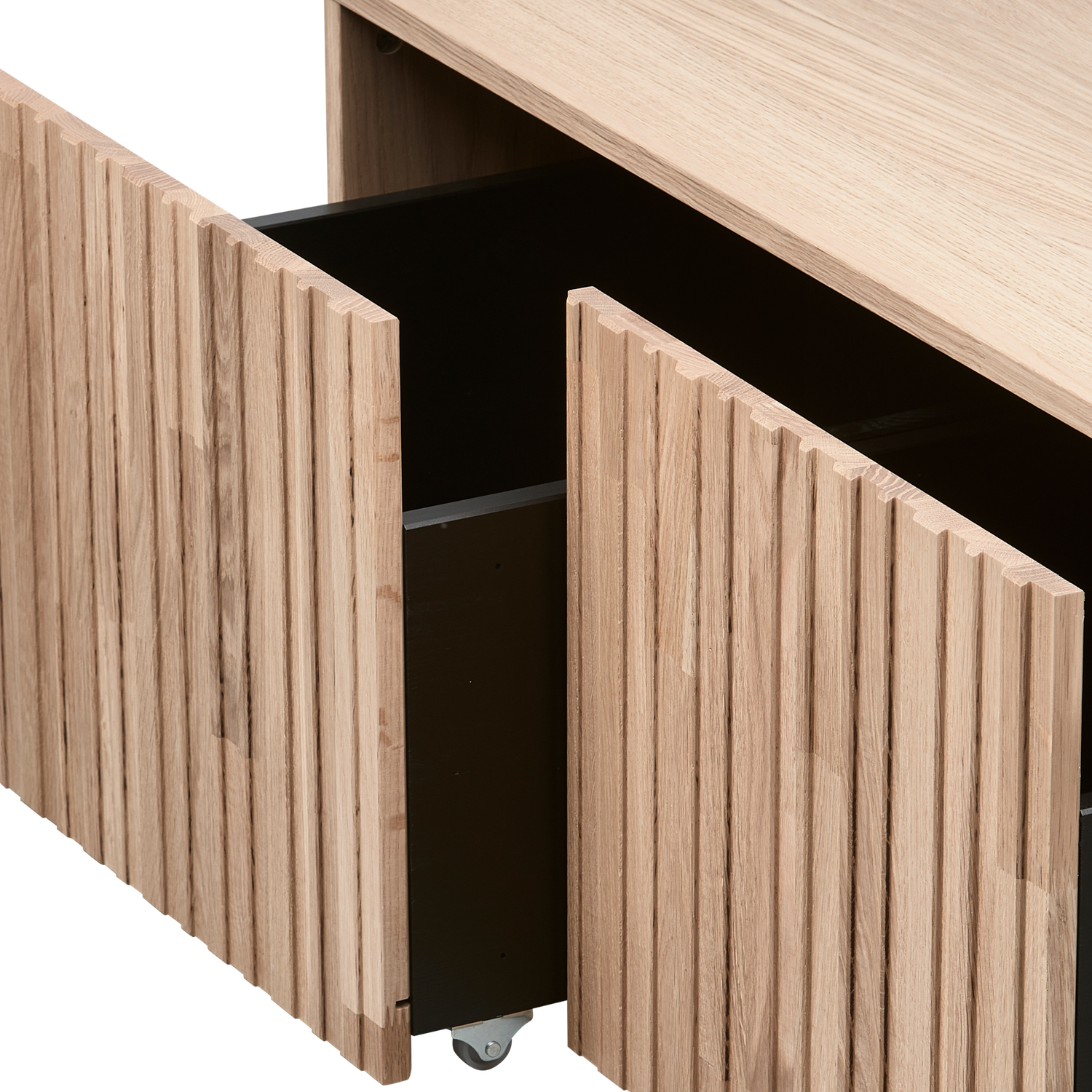 Caisse banc 2 tiroirs New Gravure 40x88 cm