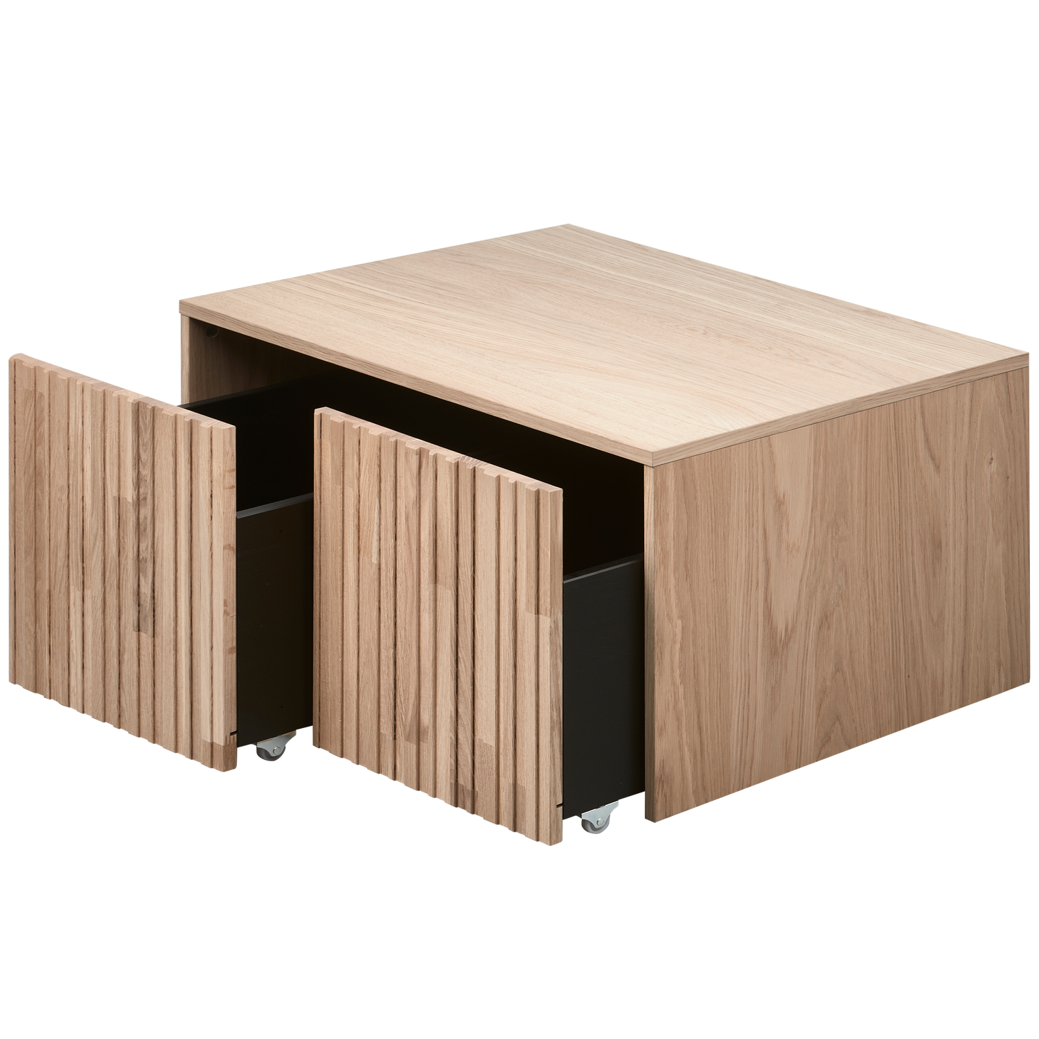 Caisse banc 2 tiroirs New Gravure 40x88 cm