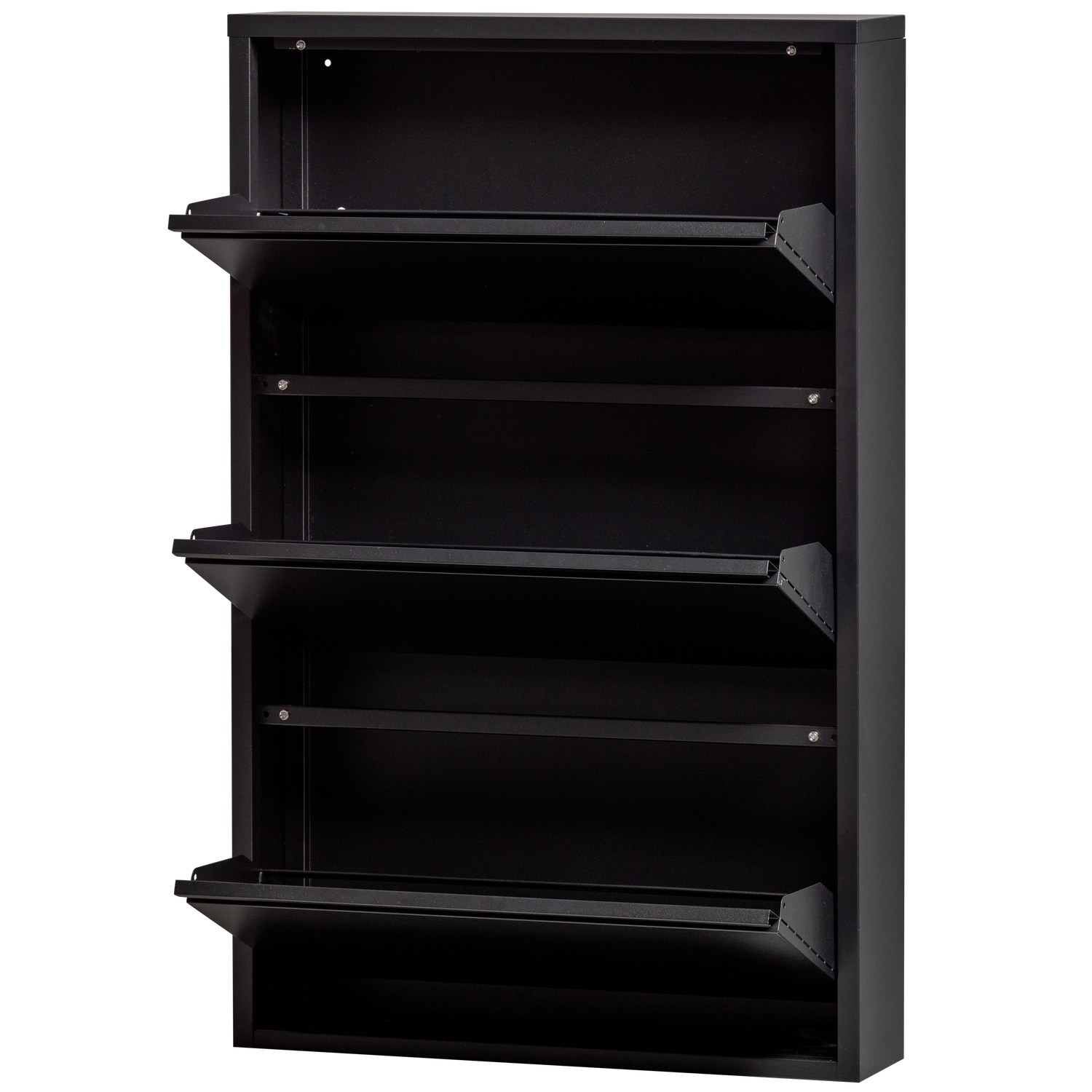 Scarpiera 3 scomparti Sabine 103x66 cm