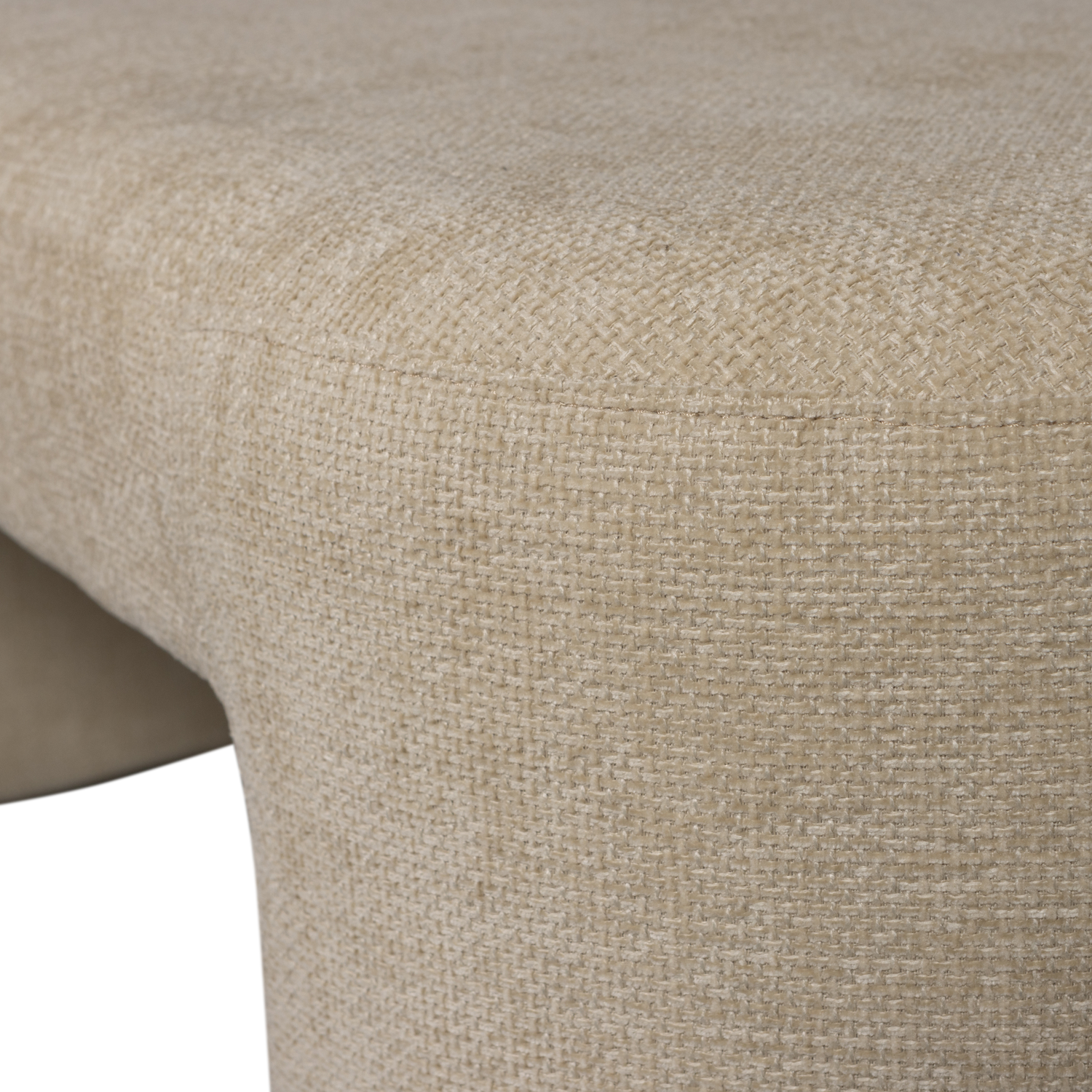 Banc en chenille Jacob 46x130 cm