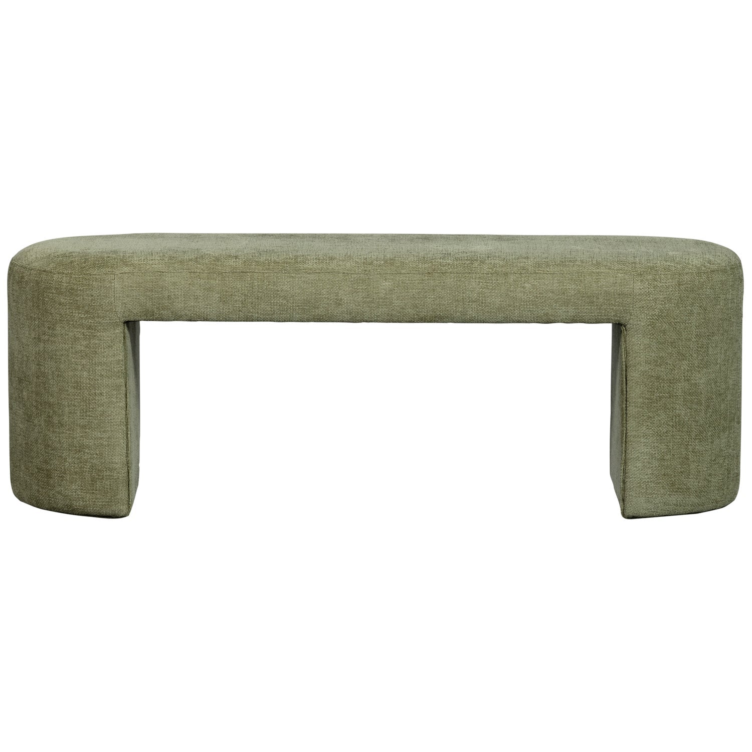 Banc en chenille Jacob 46x130 cm