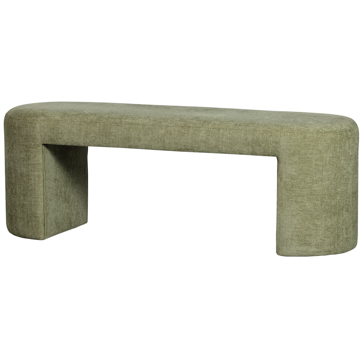 Banc en chenille Jacob 46x130 cm