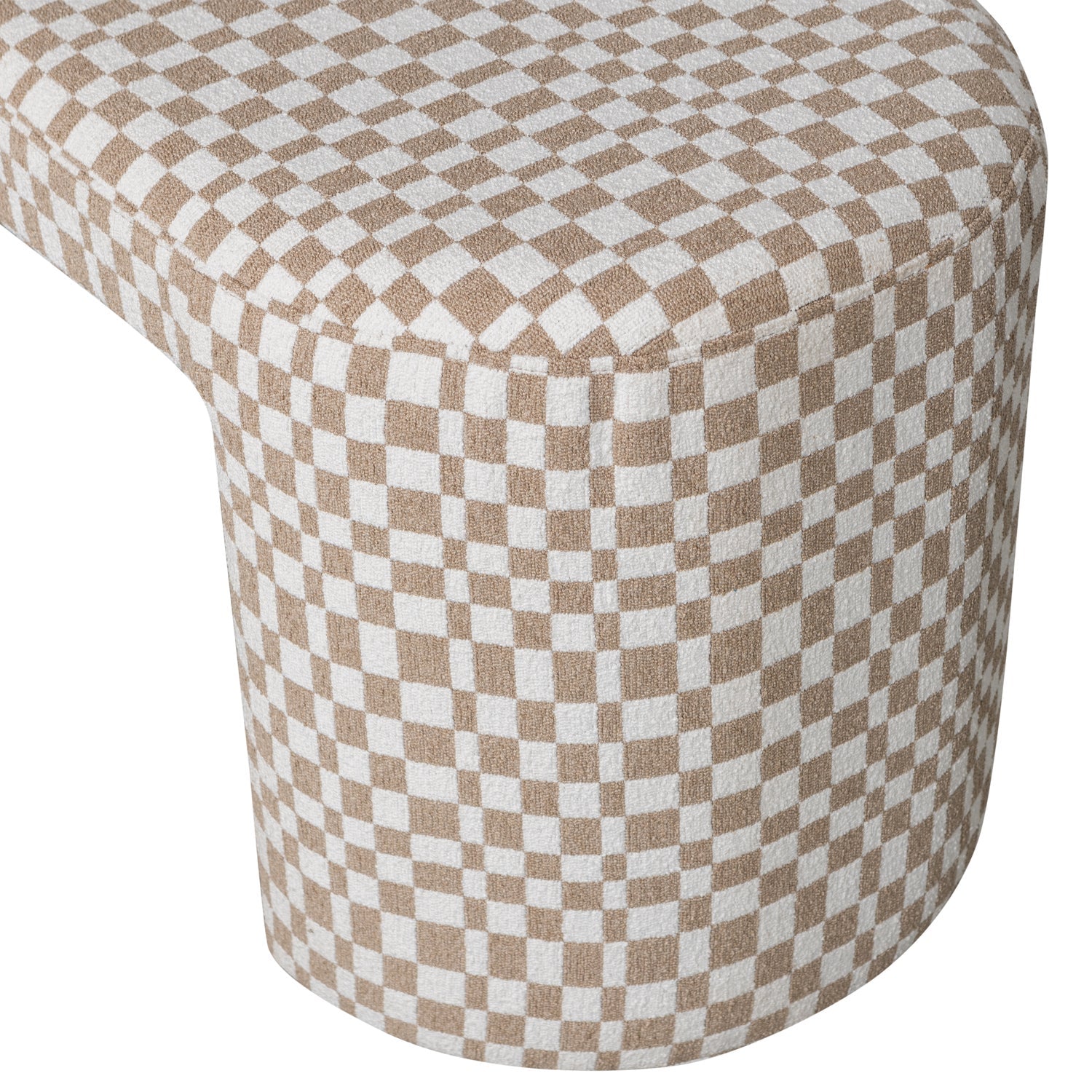 Banc en chenille Jacob 46x130 cm
