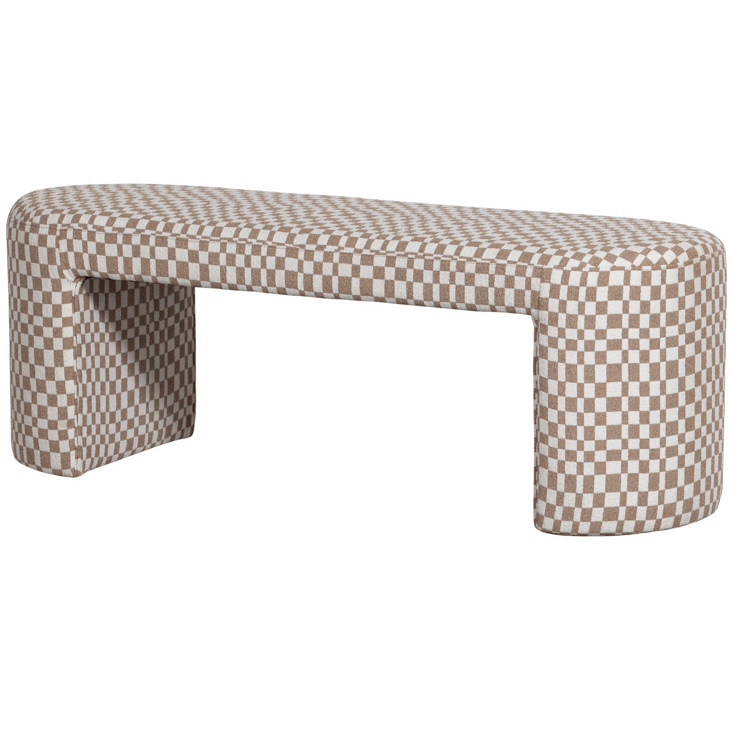 Banc en chenille Jacob 46x130 cm