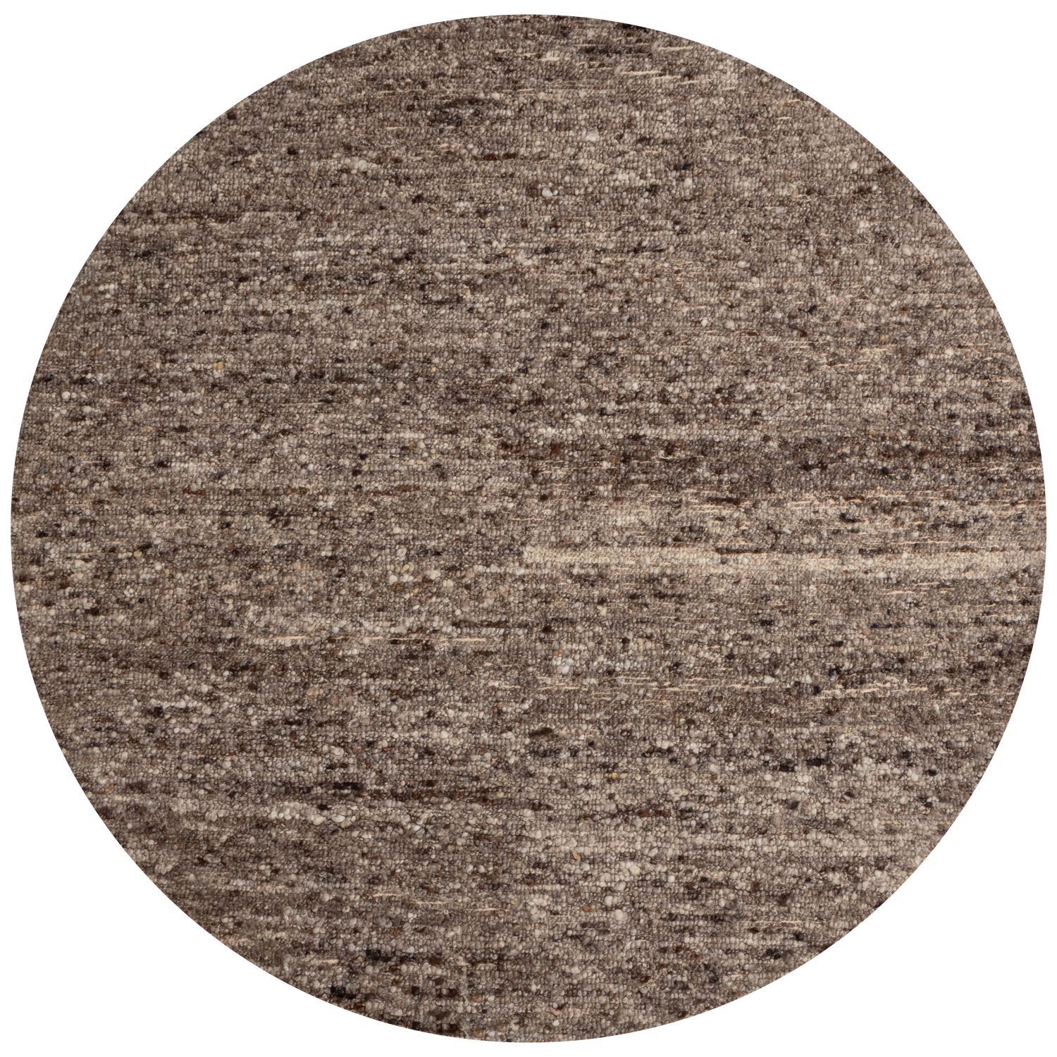 Tappeto marrone melange Efia