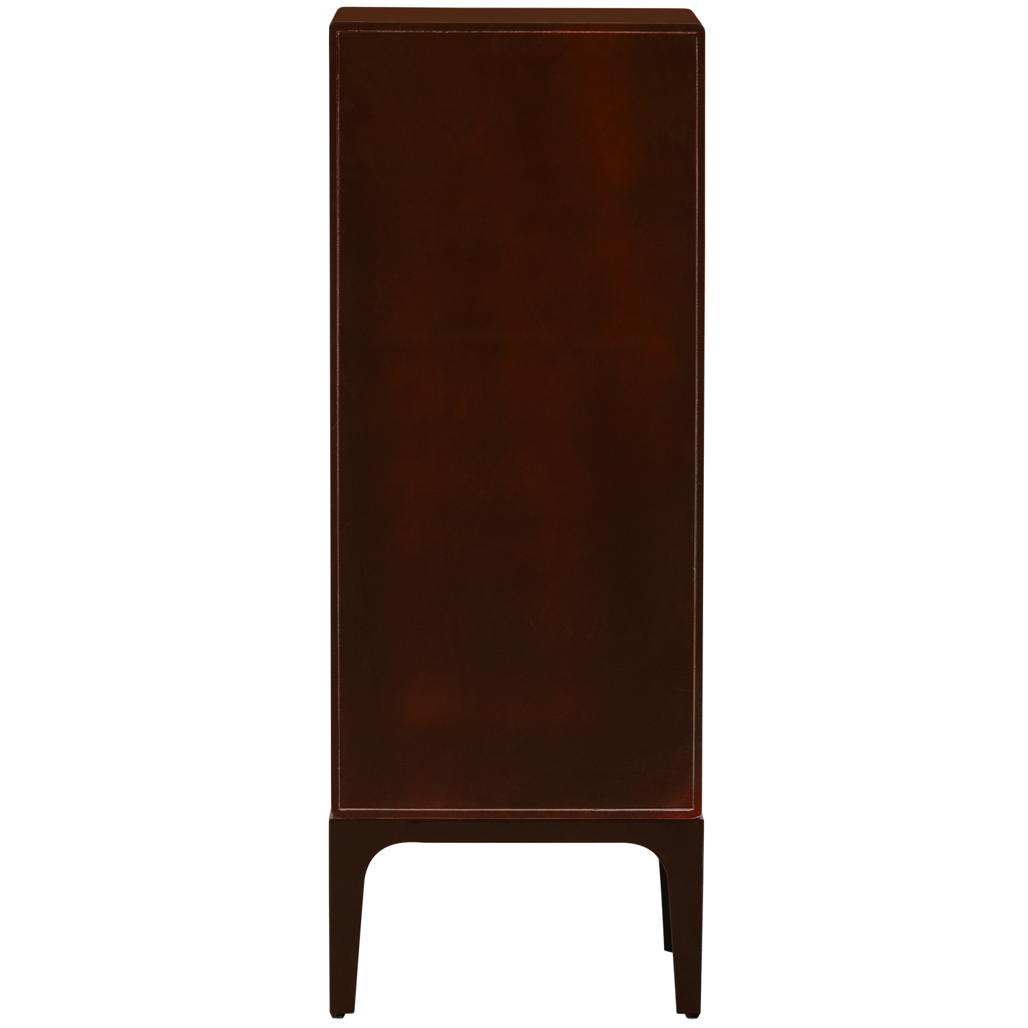 Cassettiera 6 cassetti in legno di eucalipto Merge 120x44 cm