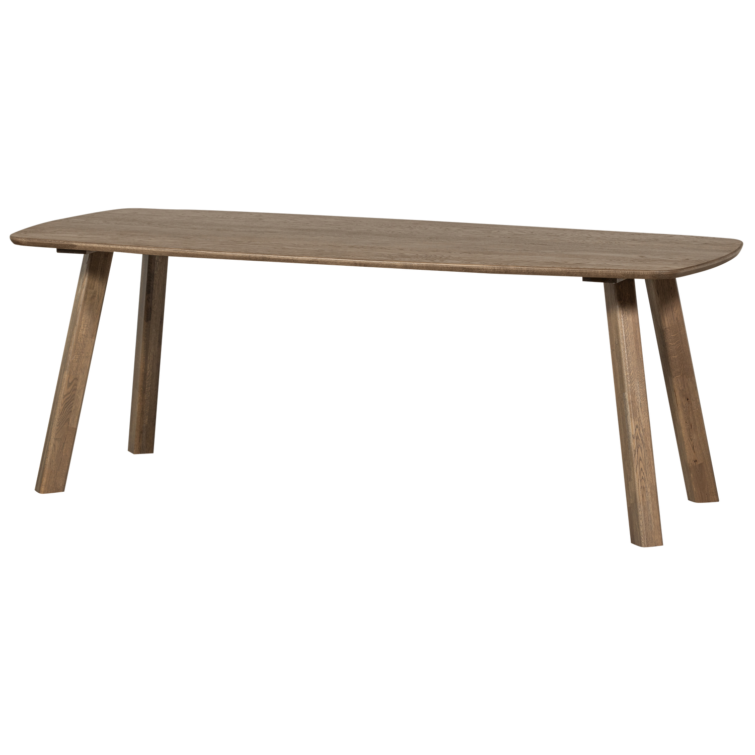 Table à manger ovale danoise Tablo 74x180 cm