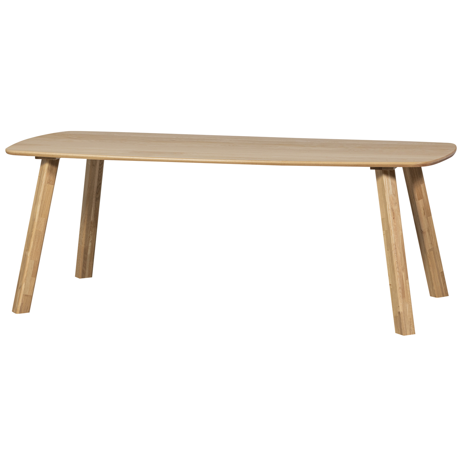 Table à manger ovale danoise Tablo 74x180 cm
