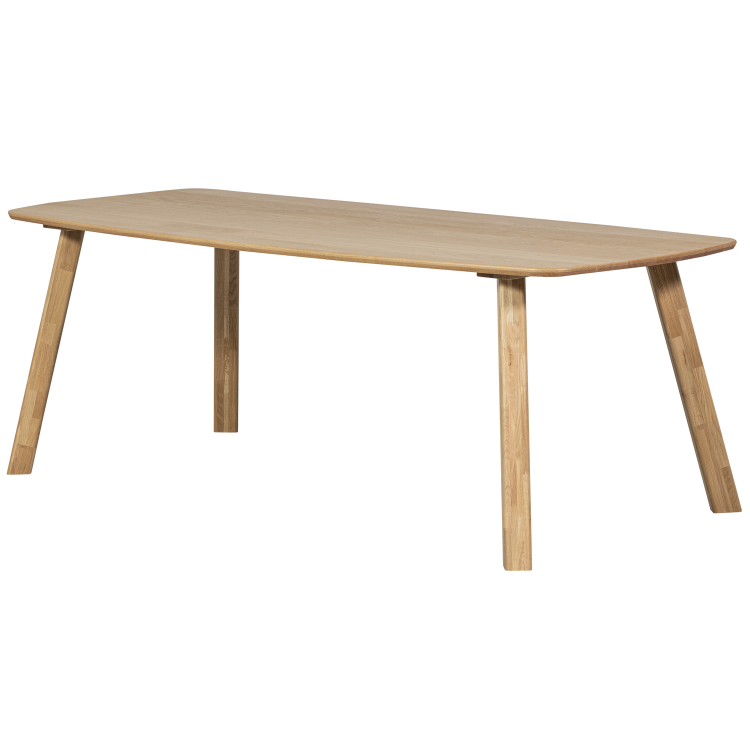 Table à manger ovale danoise Tablo 74x180 cm