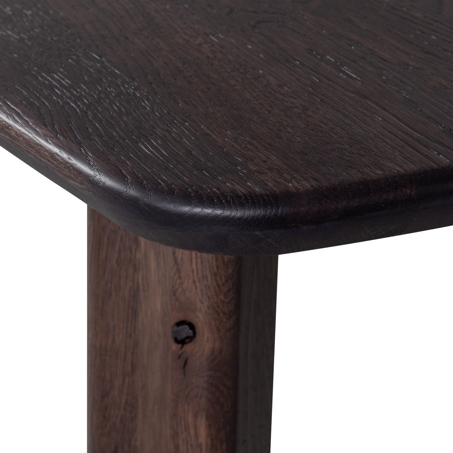 Table à manger ovale danoise Tablo 74x180 cm