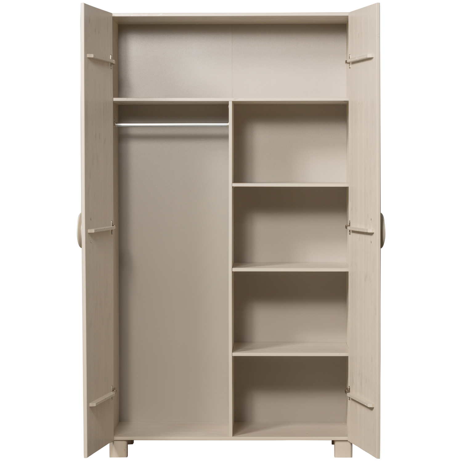 Buffet 2 portes en bois de pin Noah 200x110 cm