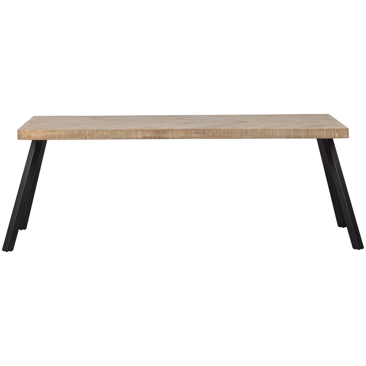 Tavolo da pranzo quadrato in legno di mango Tablo 75x200 cm