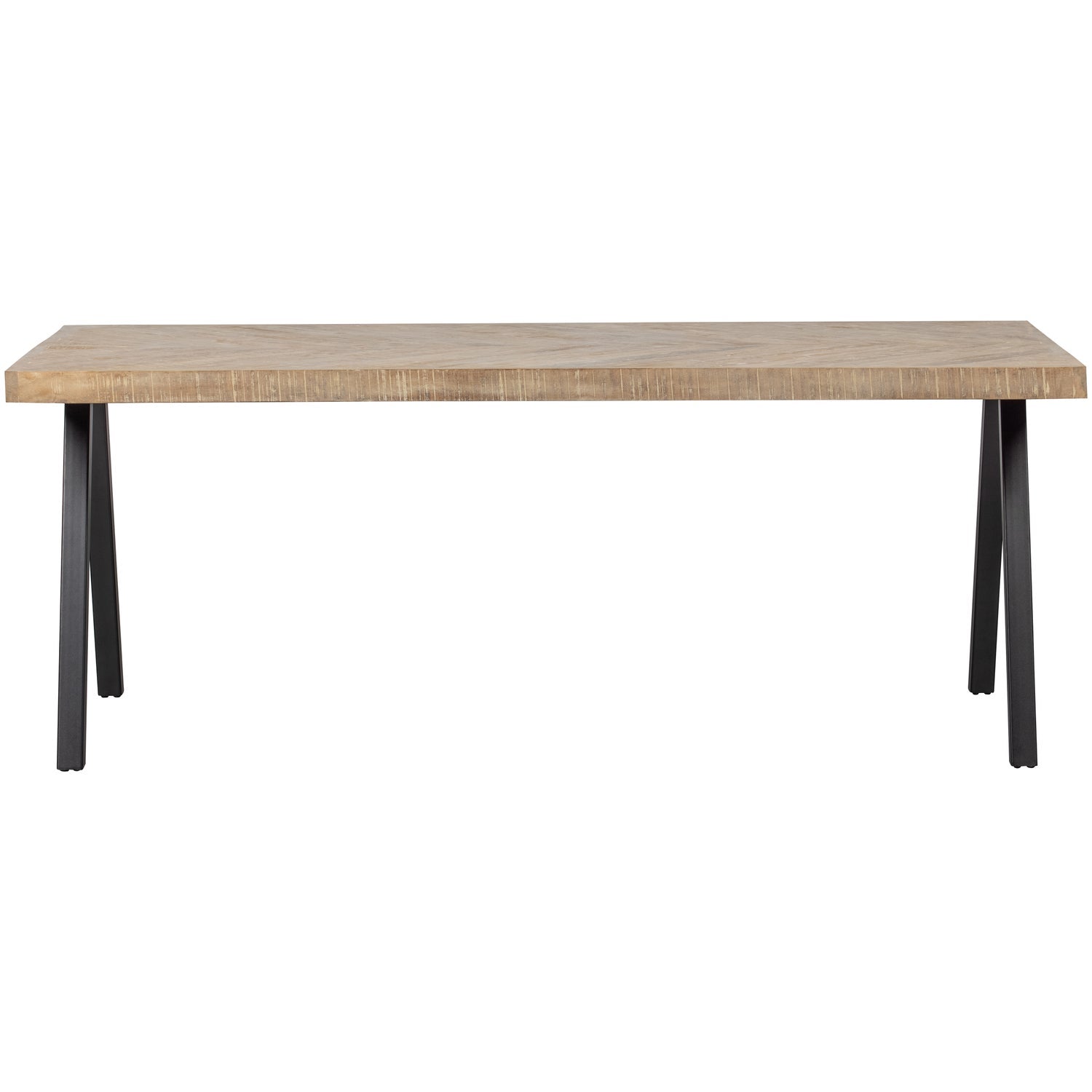 Tavolo da pranzo quadrato in legno di mango Tablo 75x200 cm