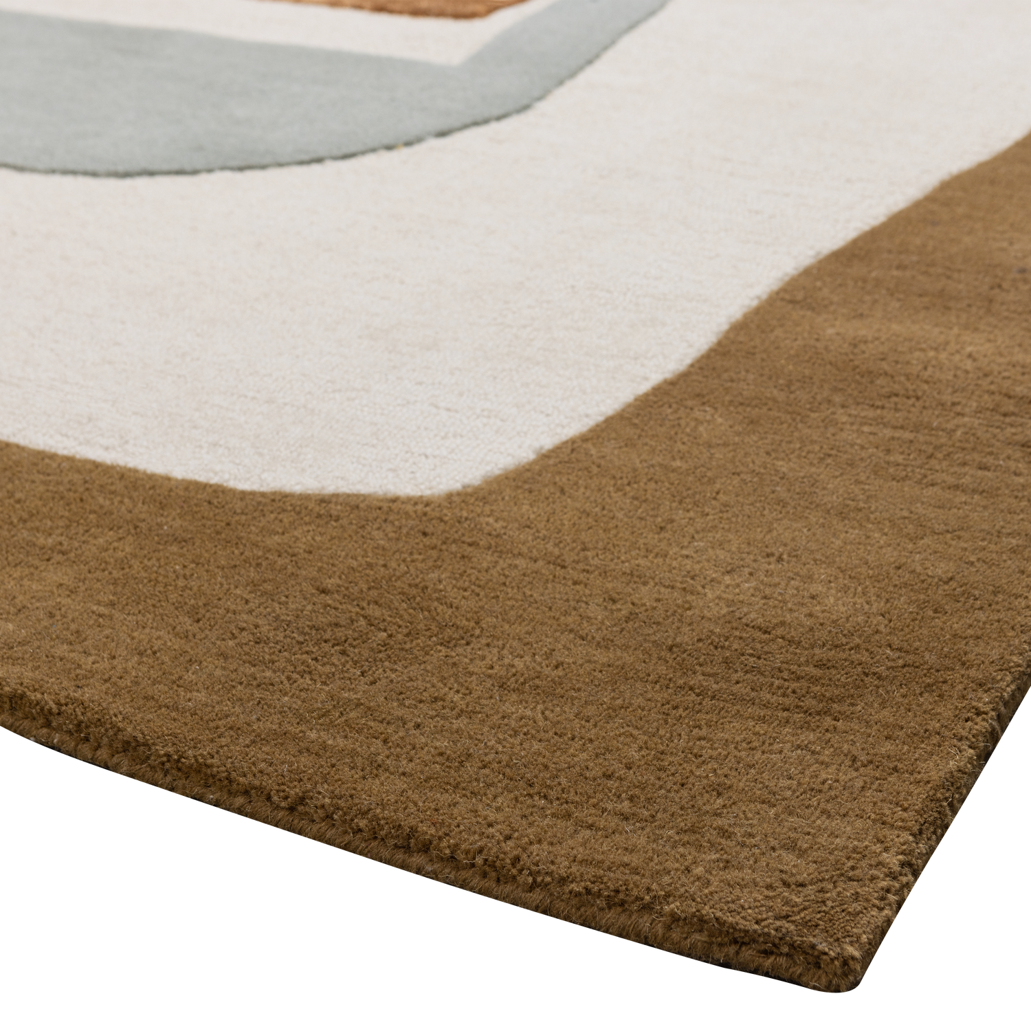 Tapis en laine/viscose Multicolore Yanda 160x230cm