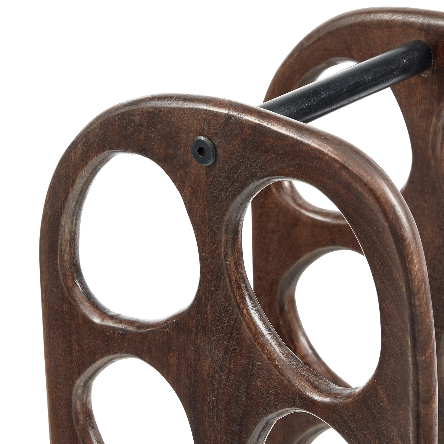 Portabottiglie in legno di mango Suvi 67x27 cm