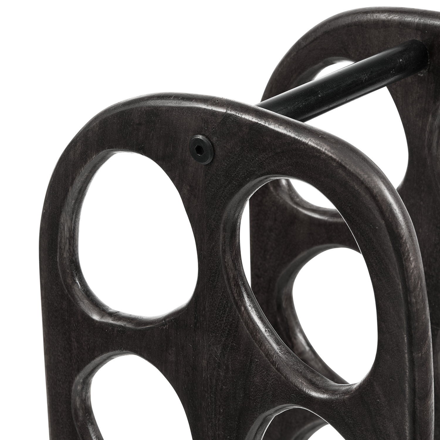 Portabottiglie in legno di mango Suvi 67x27 cm