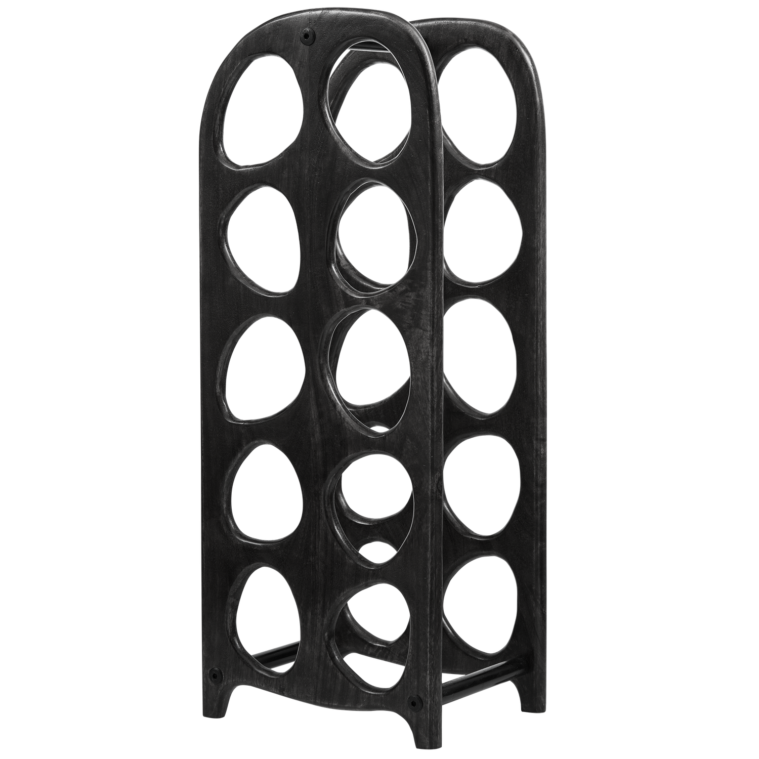 Portabottiglie in legno di mango Suvi 67x27 cm