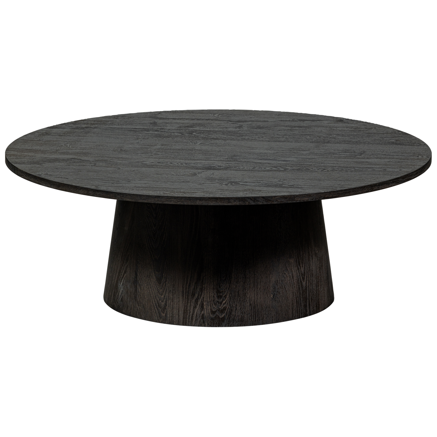 Table basse en MDF marron foncé Vito