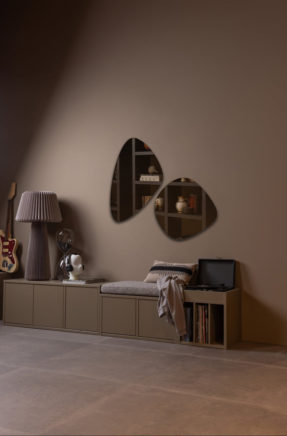 Meuble TV en bois de pin Turner 47x120 cm