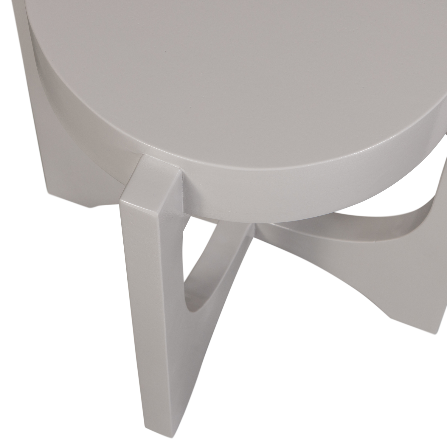 Tavolino in legno di mango grigio caldo Hold Up