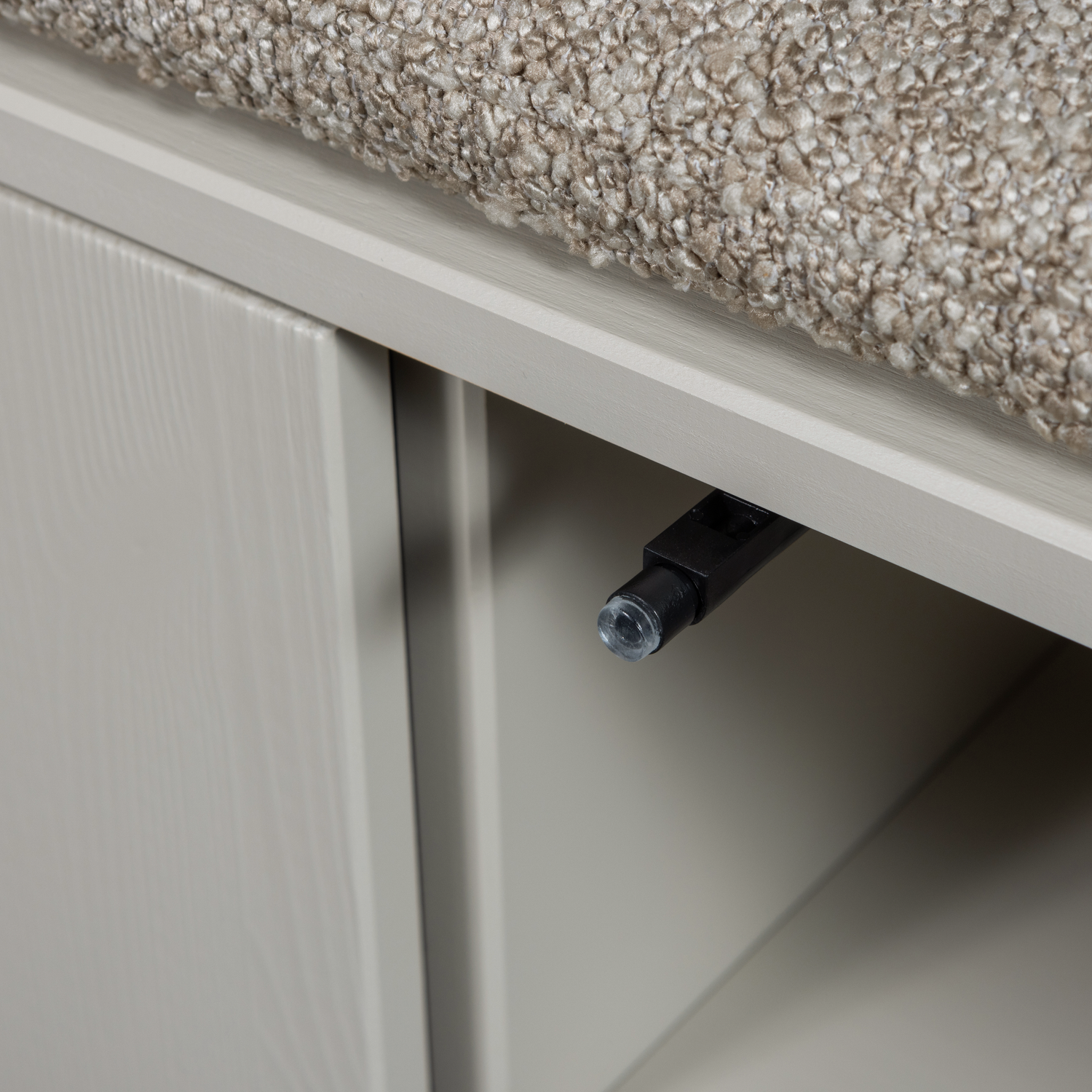 Panca/mobile TV 2 ante in legno di pino Settle Down 108x44 cm