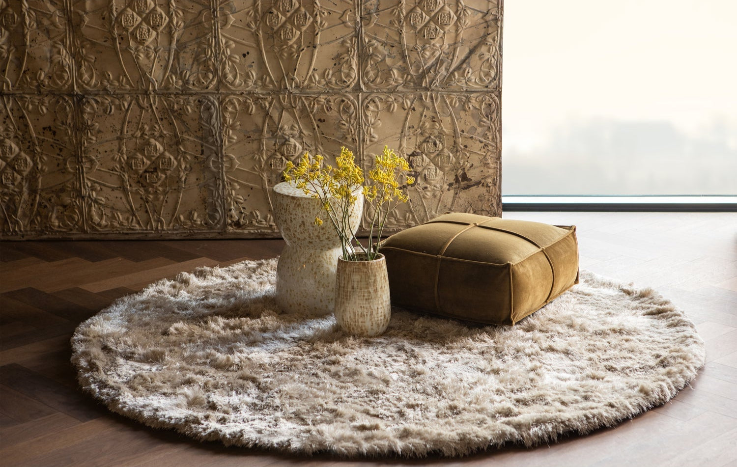 Tapis Praline 200x200 cm