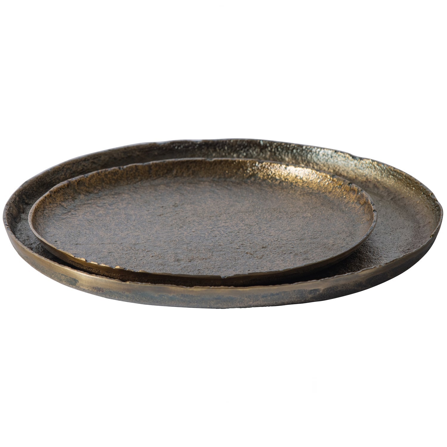 Set 2 piatti in alluminio 3x44 cm