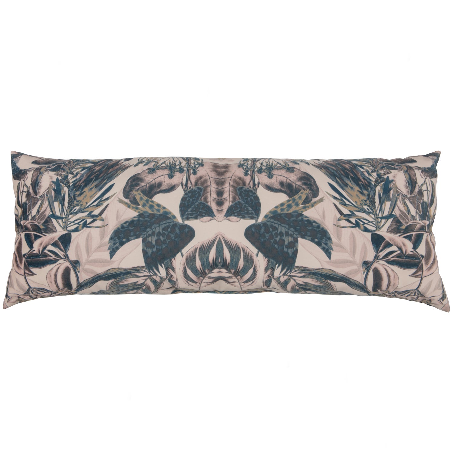 Cuscino rettangolare in velluto Bouquet 35x100 cm