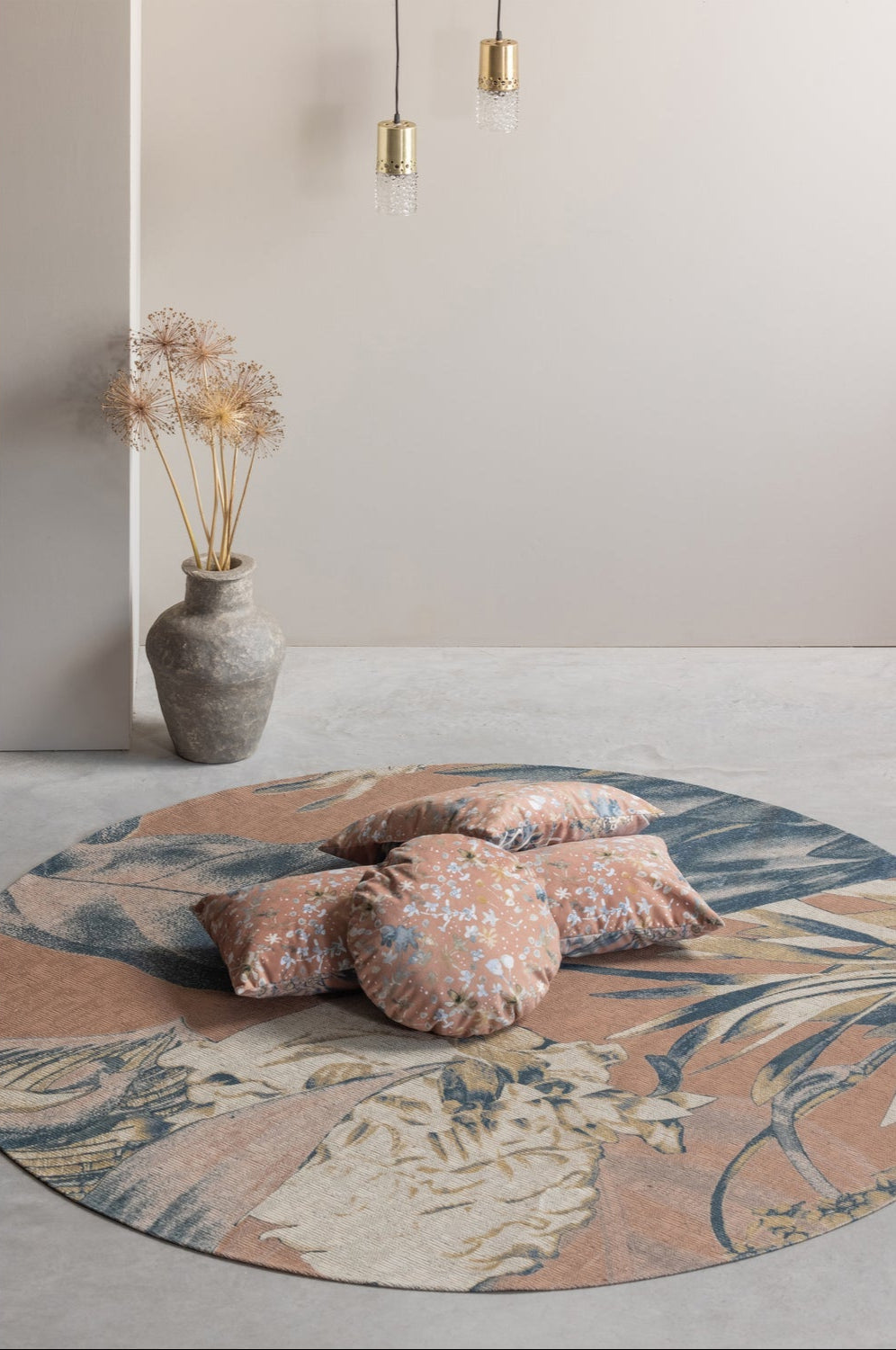 Cuscino rettangolare in velluto Bouquet 35x100 cm