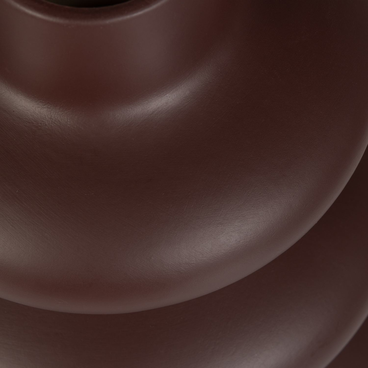 Vaso in ceramica opaco Merlot 29x20 cm