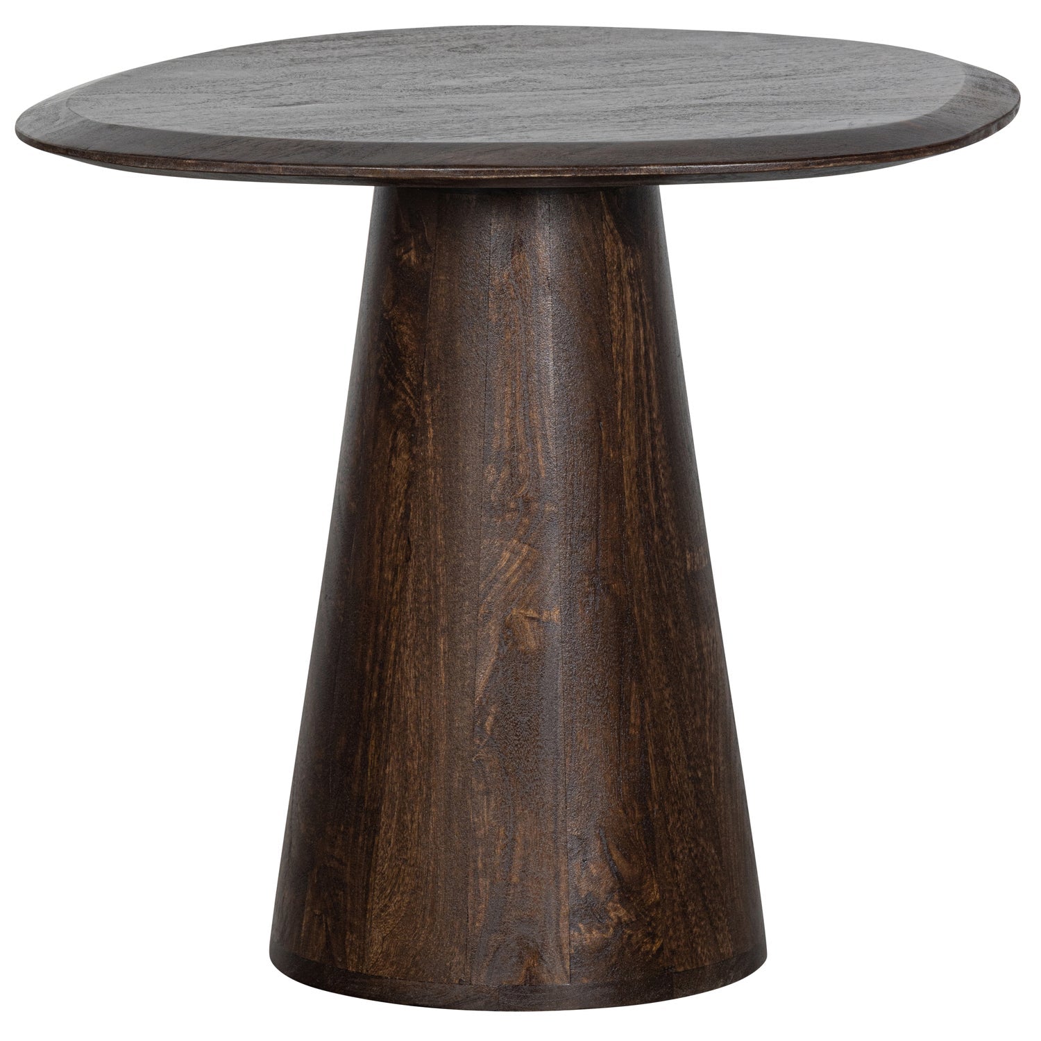 Table basse en bois de manguier noyer Posture