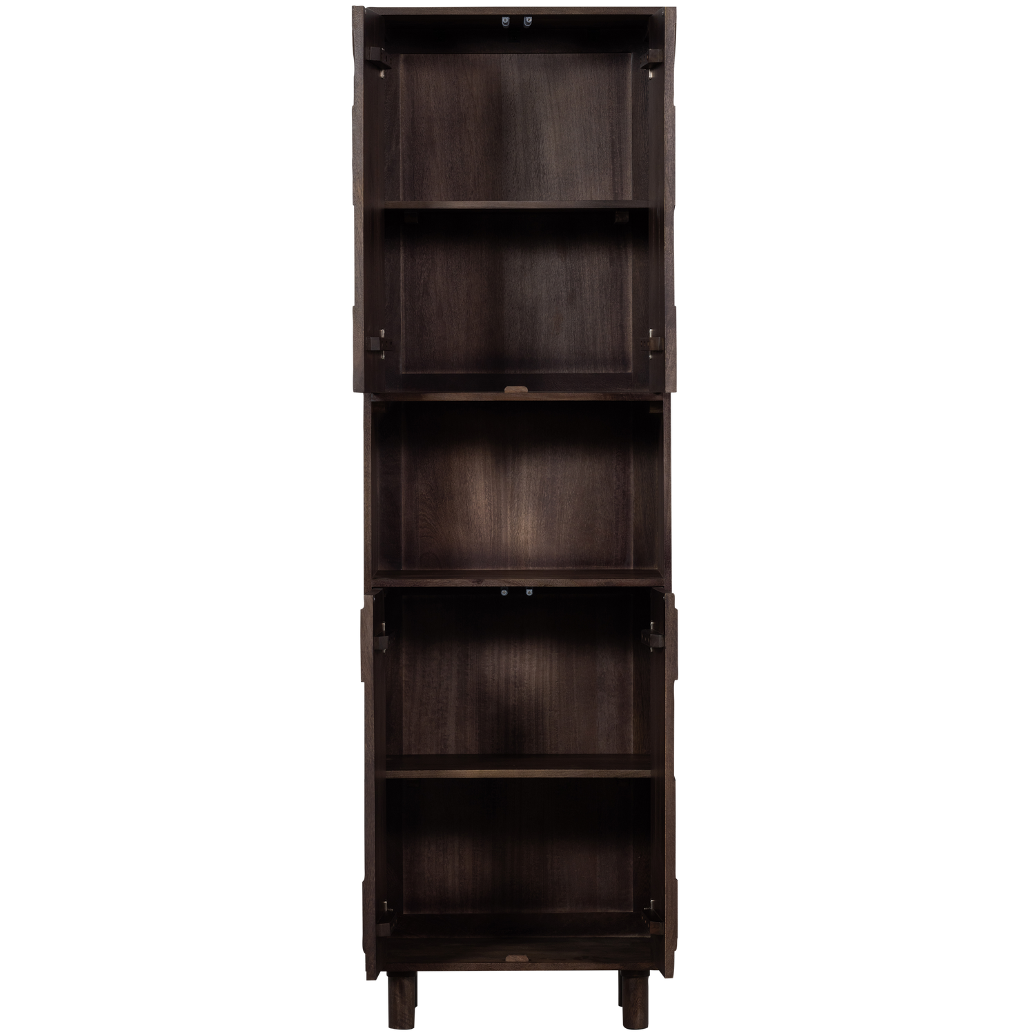 Buffet 4 portes en bois de manguier Draw 200x60 cm