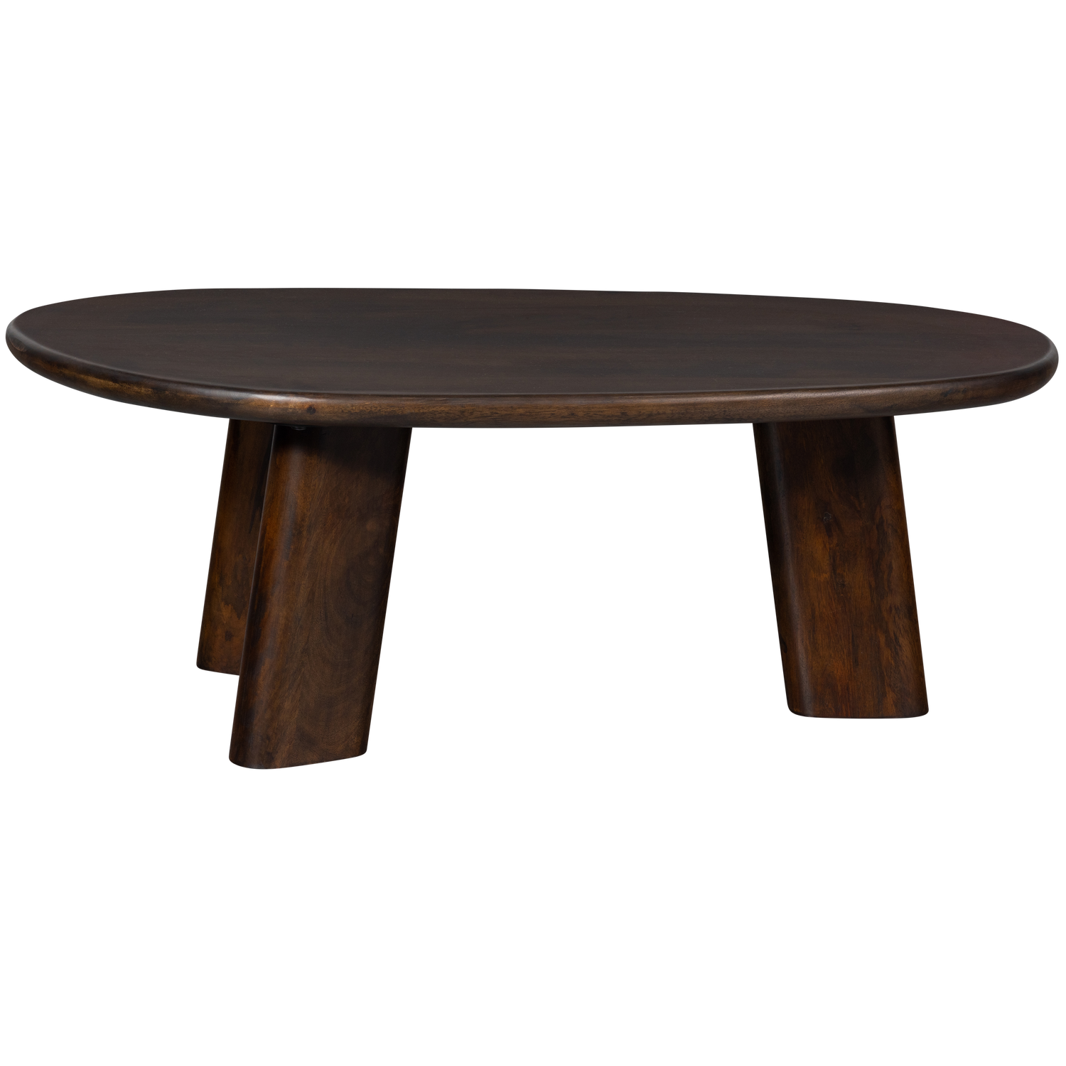 Tavolino tondo in legno di mango Roundly 40x110 cm