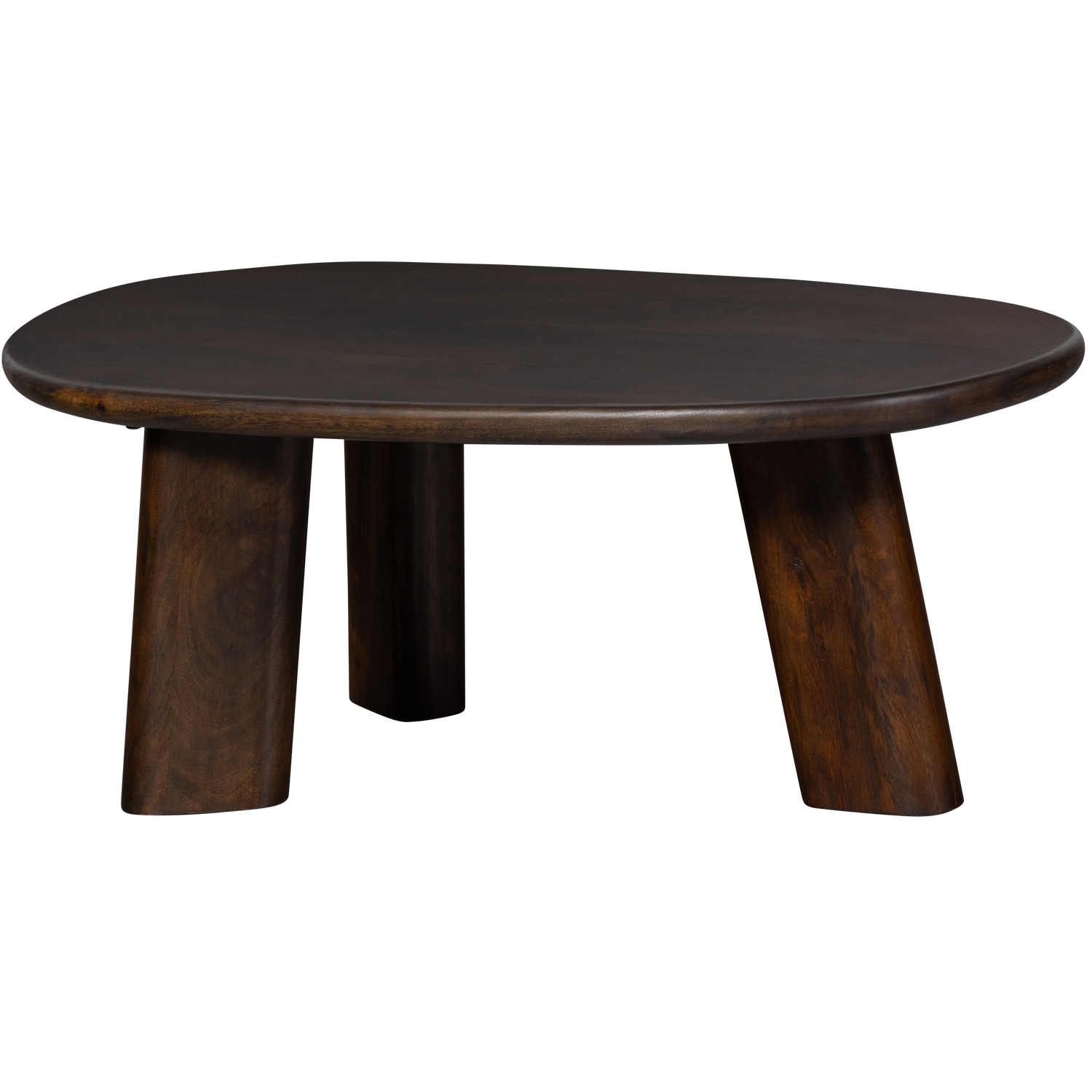 Tavolino tondo in legno di mango Roundly 40x110 cm