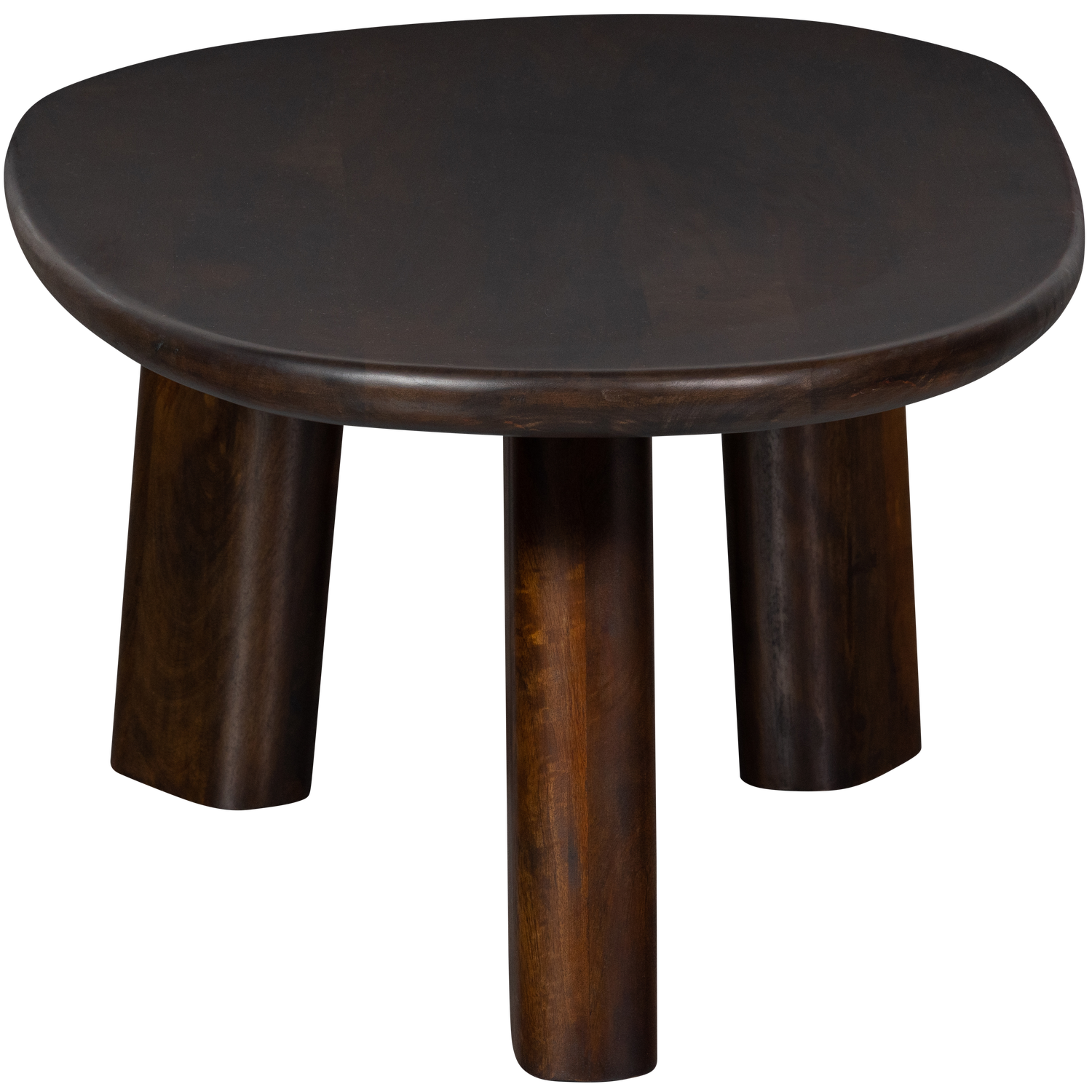 Tavolino tondo in legno di mango Roundly 40x110 cm