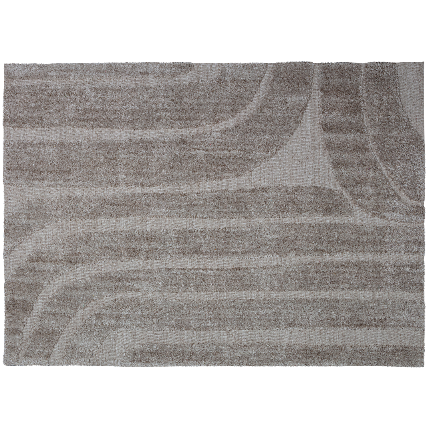 Tappeto con motivo grafico grigio Inure 240x170 cm