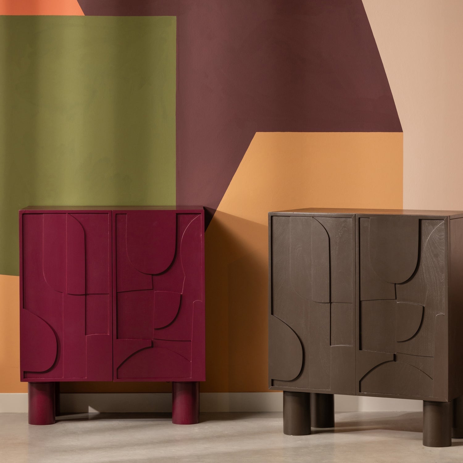 Buffet 2 portes Notice 95x80 cm